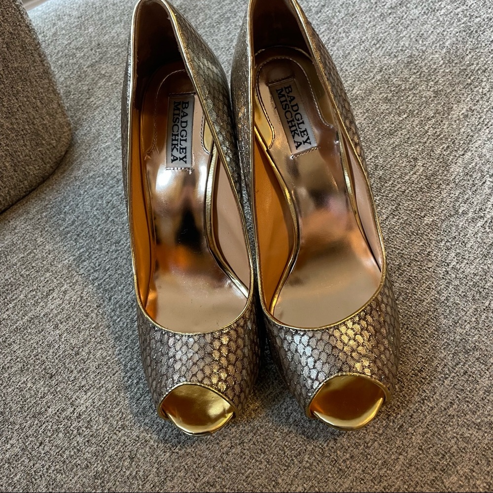 Badgley Mischka 🌸 | Platform Pumps Heels
